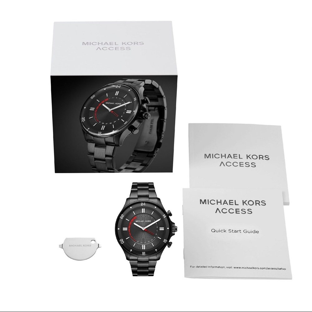 LAST 1 ⭐️ MK Black Access Hybrid smartwatch - Picture 4 of 8
